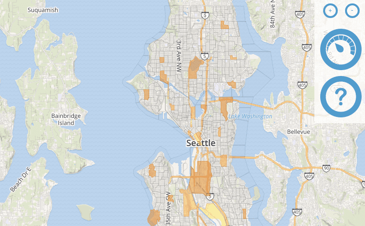 ISP quality map